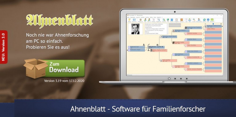 Ahnenblatt 3.58 download the last version for mac