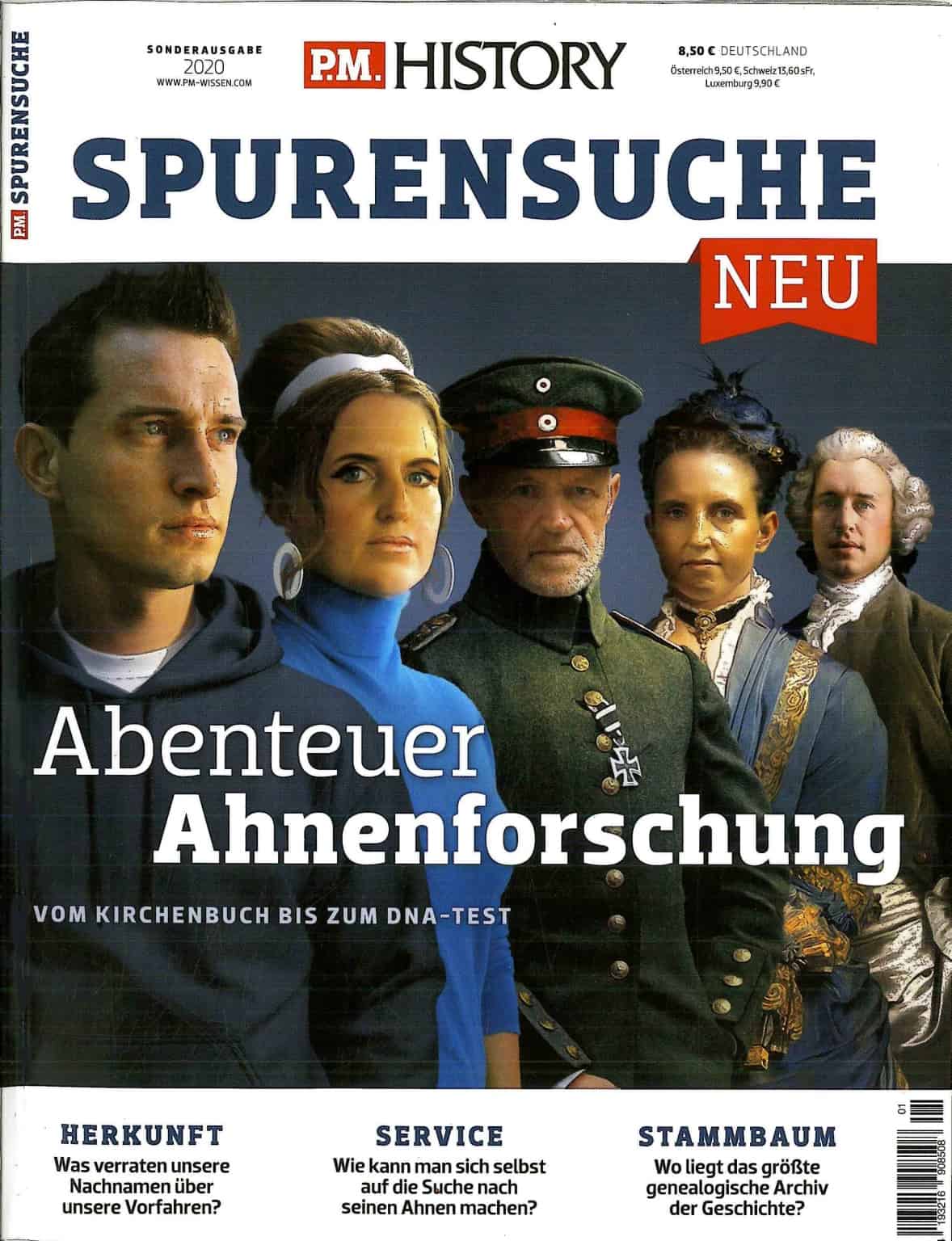 P.M.History Spurensuche - Sonderheft Ahnenforschung • Verein Für ...