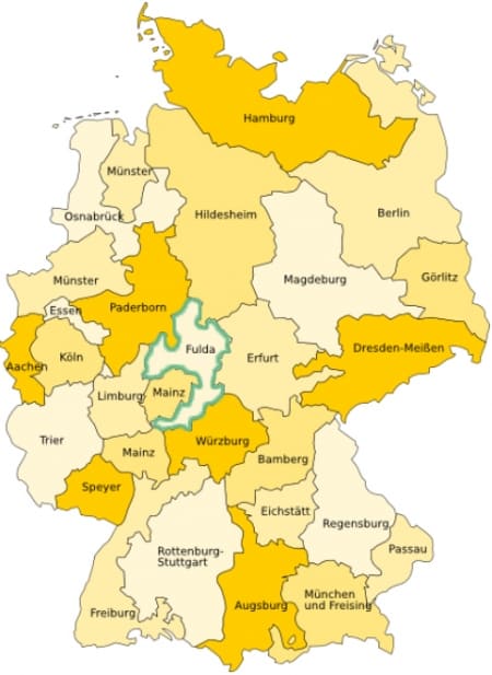 Kirchenbücher des Bistums Fulda bei Matricula • Verein für