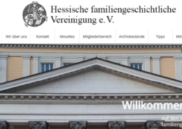 Hessische familiengeschichtliche Vereinigung HfV