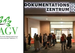 DAGV-Logo und Dokumentationszentrum Berlin