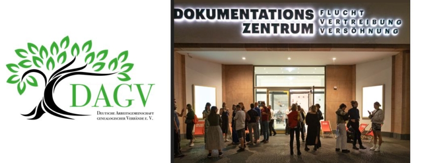 DAGV-Logo und Dokumentationszentrum Berlin