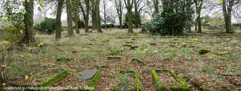 Gräberdeld in Phillipsdorf_Nordböhmen Foto: S. Weise